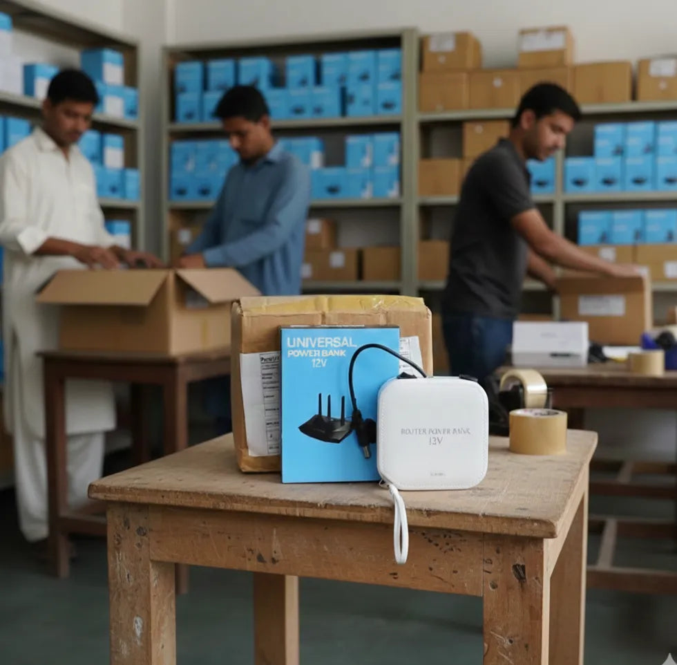 20000mAh WiFi Router Power Bank with 8 Hours Backup