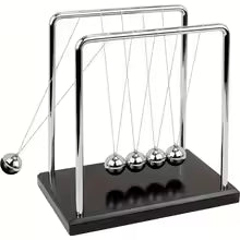Modern Newton Cradle Metal Balance Balls Desk Toy Creative Home Office Decor Physics Ornament Stress Relief Gift for Men Women