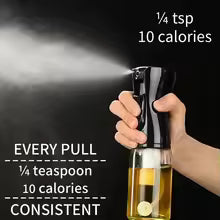 Oil Spray for Cooking Olive Oil Dispenser Plastic Bottle Sprayer Mist-Reusable Food Grade Oil Vinegar Spray Kitchen Accessories