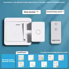 Smart Wireless Remote Control Button Pusher - Hands-Free Light Switch for Lazy Home Automation, No Wiring Needed