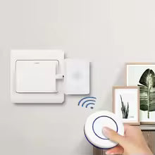 Smart Wireless Remote Control Button Pusher - Hands-Free Light Switch for Lazy Home Automation, No Wiring Needed